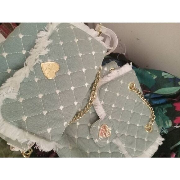 Unique vintage BETSEY JOHNSON denim set - Picture 1 of 8